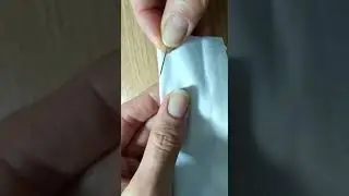 размёточный ручной стежок