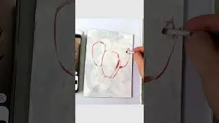 Быстрый этюд цветов маслом