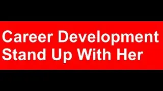 Career Development- Stand With Her- International Women's Day
