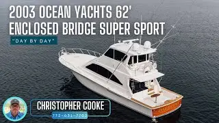 2003 Ocean Yachts 62' Enclosed Bridge Super Sport [$487,000]