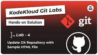 Update Git Repository with Sample HTML File