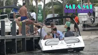 How Many People Can It Hold? | Miami Boat Ramps | 79th St| Wavy Boats | Broncos Guru