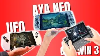 Alienware UFO Vs GPD Win 3 Vs Aya Neo | BEST HANDHELD?