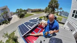 Big Red Van Build Maxxair Fan Install