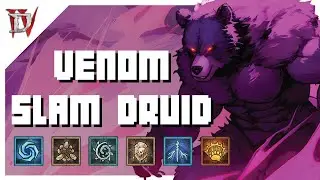 Poison PULVERIZE Werebear Druid Build | Slam dunk demons with poison in Diablo 4 |  Lvl 50-100