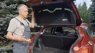 Nissan Juke (Nissan Juke) clips of the luggage rack are broken, we will redo it in 5 minutes