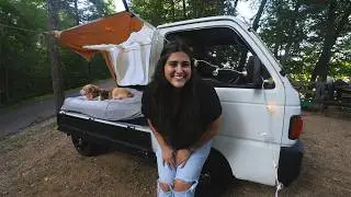 Japanese Mini Truck Camping