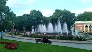 Одесса. Театральная площадь