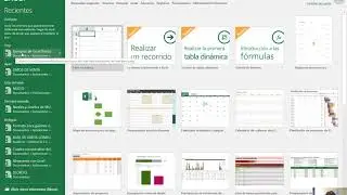 Abrir un archivo existente en Excel