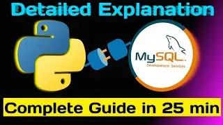 MySQL connectivity with Python || Explained all Operations || Python Programming || Beginners