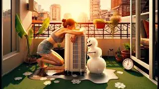 Cheap AC with Water. Cooling Home and Terrace by Evaporation.