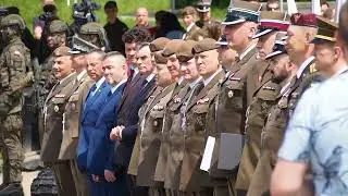 Uroczysty apel z okazji święta 2 Lubelskiej Brygady Obrony Terytorialnej