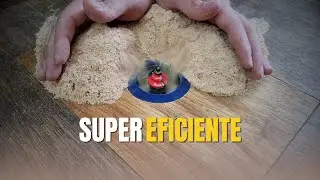 Coleta de pó PERFEITA para tupia invertida