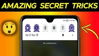 How To Change Notification Bar In Android | How To Set Image In Notification Bar In Android 
