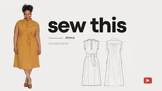 sew with me | mccalls m8449 | view c | sewing