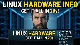 How to Check Linux System Hardware Info | (CPU, Speed, RAM, Disk, Architecture (In 20 Seconds)