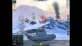 бой на е 100 в world of tanks blitz. 19.08.2023