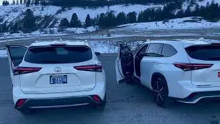 Toyota Highlander 2022 Limited VS Toyota Highlander 2022 XSE( La grande View)
