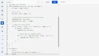 C Program to Implement Funnel Sort ||Funnel Sort Code in C ||Coding Guide for Beginners #programming