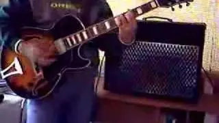 VOX ad50VT 1x12 y guitarra ibanez ag75-b5