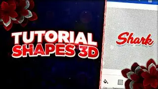 Como fazer um Texto Shape 3D pelo Android | (PixelLab/PS Touch)