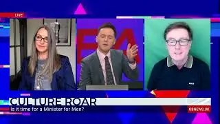 24 April, 2022: GB News, Mike Buchanan v feminist Jean Hatchet, "Is it time for a Minister for Men?"