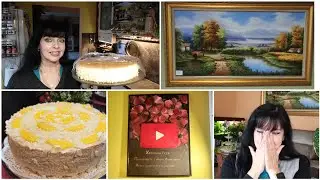 Латвия / Довели до Слёз / Моя Первая Кнопка  YouTube/ Картина / Торт и Салат 🥗 / Ruta Vlog / Рига