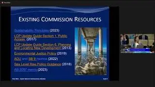 Commission Briefing on Smart Growth in the Coastal Zone (August 2023)