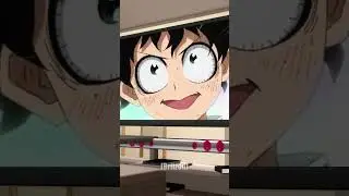 [MMD Genshin]  Genshin doing the My Hero Academia challenge #lyney #heizou #gaming #shorts #genshin