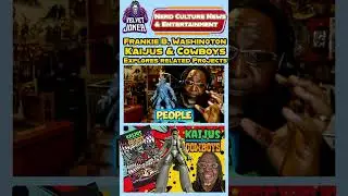 Frankie B Washington Explores Side Projects for Kaijus and Cowboys #independentcomics #kaijus