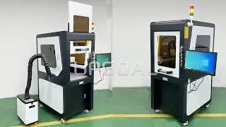 Full Enclosed Fiber Laser Marking Machine with Door Open Protection Function