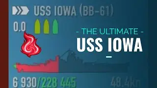 [Battle Of Warships] USS IOWA always as expected !