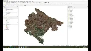 QGIS 3 Lesson 1 -  Using Hillshading to visualise 2D data