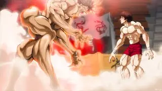Pickle shows Baki the traces of time - 範馬刃牙 SON OF OGRE