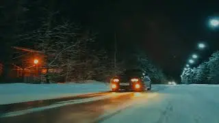 Bmw e46 street winter drift by bmw crew.