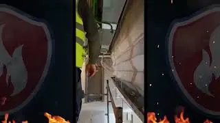 Дымозащитная штора Гармошка FireTechnics, предел огнестойкости Е 60, МФЦ
