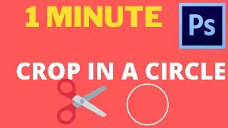 How to an Crop Image to a Circle Shape using Photoshop CC 2021