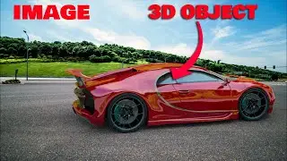 Integrate 3d object in an image Maya. Basic tutorial