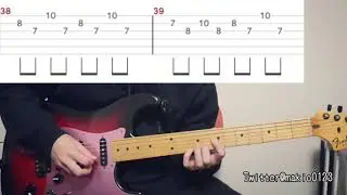 【ドライフラワー（ギター②TAB譜付き）】〜練習用にどうぞ〜 / Dry Flower - Yuuri (guitar cover with TAB)