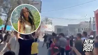 German tattoo artist ID’d as woman paraded through streets by Hamas