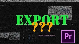 Why won't my movie export in Premier Pro?