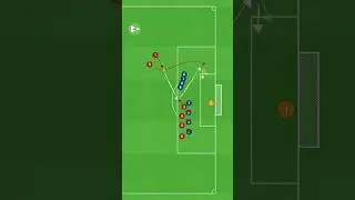 Overlap free kick routine - Part 1⚽️ #football #soccer #footballplayer #footballtraining #fyp