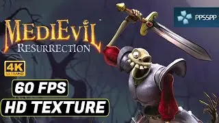 Medievil Resurrection (PSP) - Best settings Gameplay - 60FPS + HD texture pack 4K (PPSSPP)