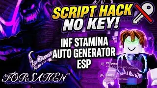 Roblox｜Forsaken Script｜Keyless｜NO CD Farm?