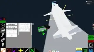 How to make a mini starter plane in roblox plane crazy