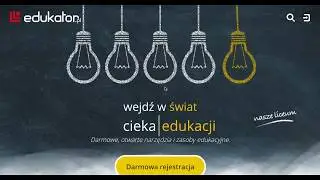 1. Rejestracja  / tutorial edukator.pl