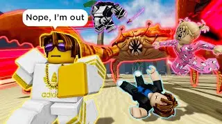 ROBLOX The Strongest Battlegrounds Funny Moments (Part 7) 💪