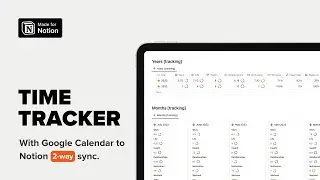 Notion Time Tracker Template