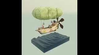 Пример итогового проекта 3dsmax