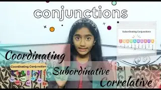what are conjunctions class 7 | types of conjunctions | types of conjunction in english grammar |Eng